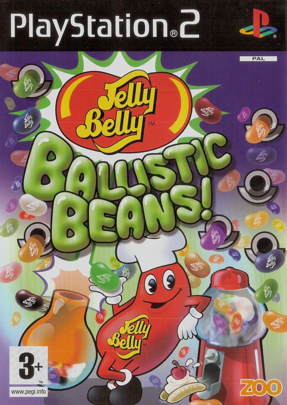 Jelly Belly: Ballistic Beans box art for Wii